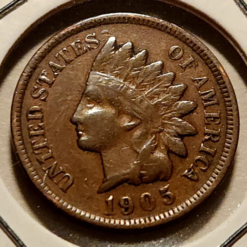 1905 Indian Head Cent - VF