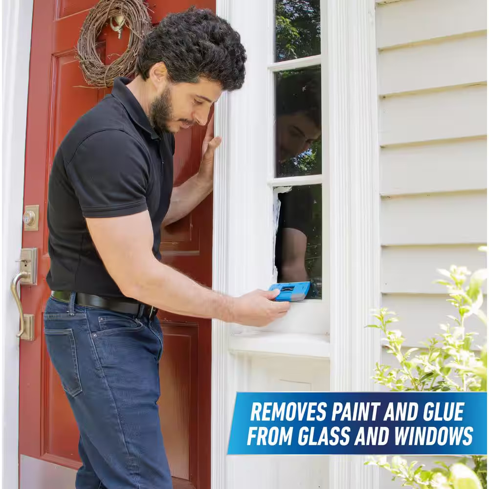 4 In. Window Scraper with Steel Blades