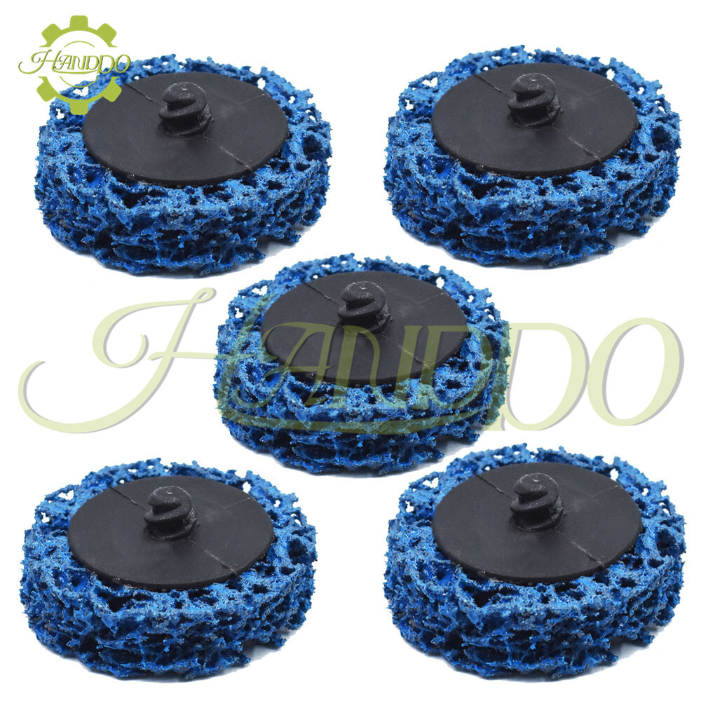 Pack 5 2" Quick Change Easy Strip & Clean Discs For Paint Rust