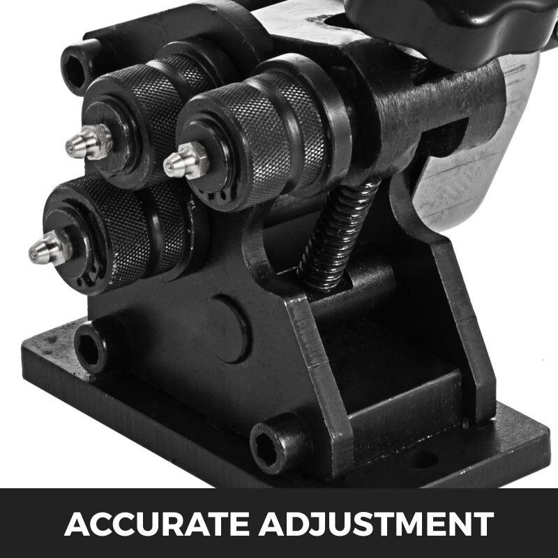 Round Rolling Machine PR-3 Manual Rolling Plate Three Roller Rolling Machine