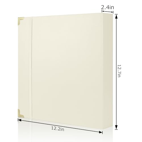 3-Ring Folder Organize Sturdy Hardboard Important Document Organizer with