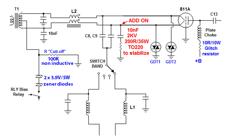 Bundle of 4 upgrades for the Ameritron AL-811H
