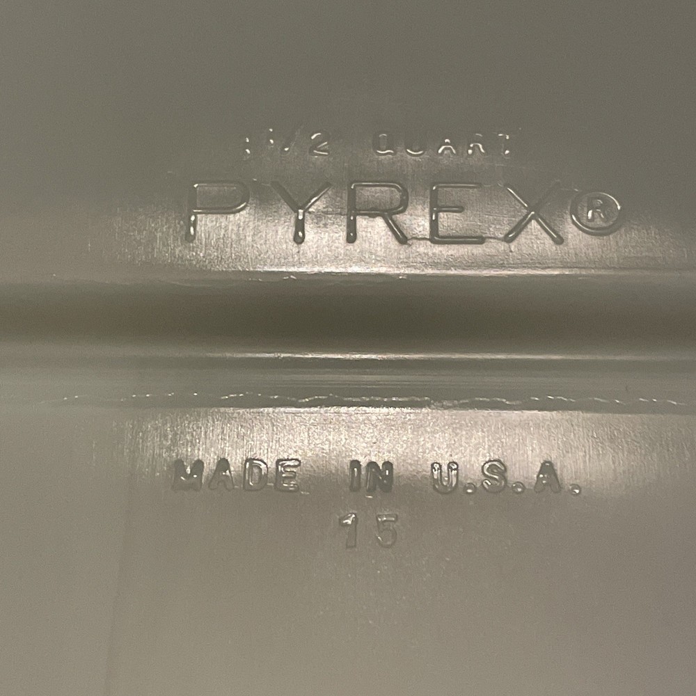 Vintage Pyrex Divided Serving Dish