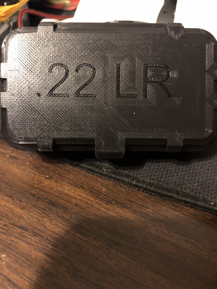 3D Printed .22lr Ammo Box holds 50