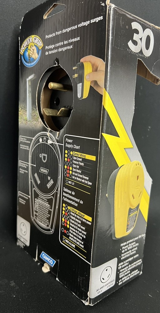 CAMCO 55310 30 Amp Power Defender Circuit Analyzer