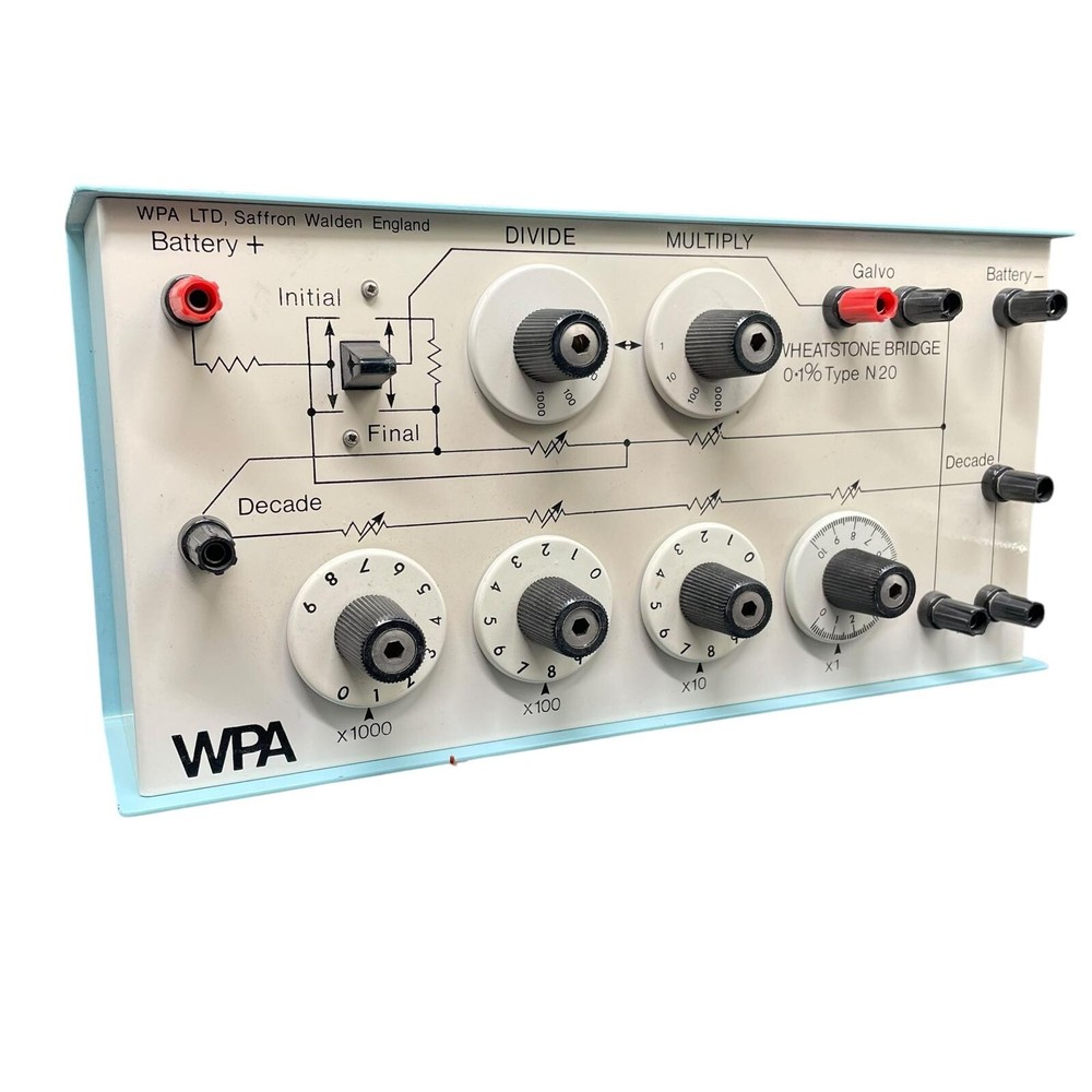 WHEATSTONE BRIDGE, TYPE N20 (PHYSICS) by WPA 0.1%