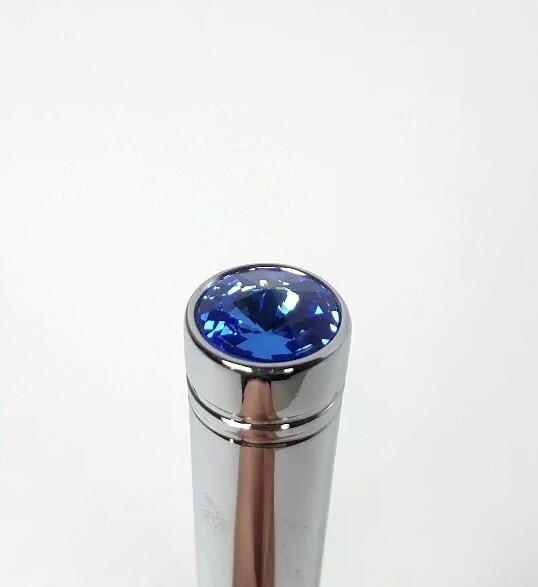 Pair Blue Toggle Switch Extensions for Peterbilt 1-7/8" Long, Chrome Metal