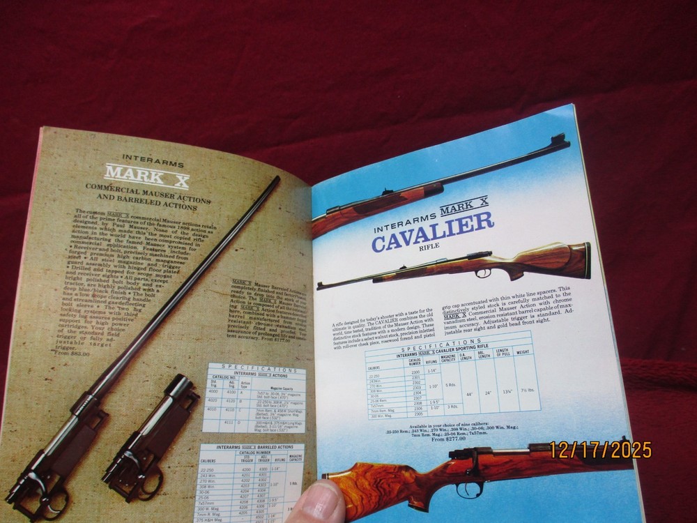 1975 INTERARMS High-End Catalog, Original