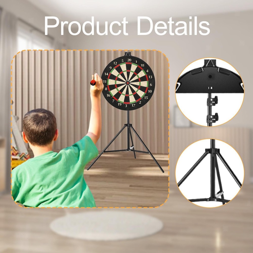 Dartboard Mount Stand Foldable Tripod Board Stand Holder