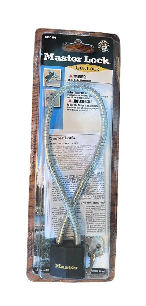 Master Lock Gunlock 109DSPT NEW