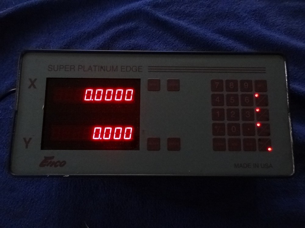 ENCO DRO DISPLAY BOX MODEL #722 SUPER PLATINUM EDGE