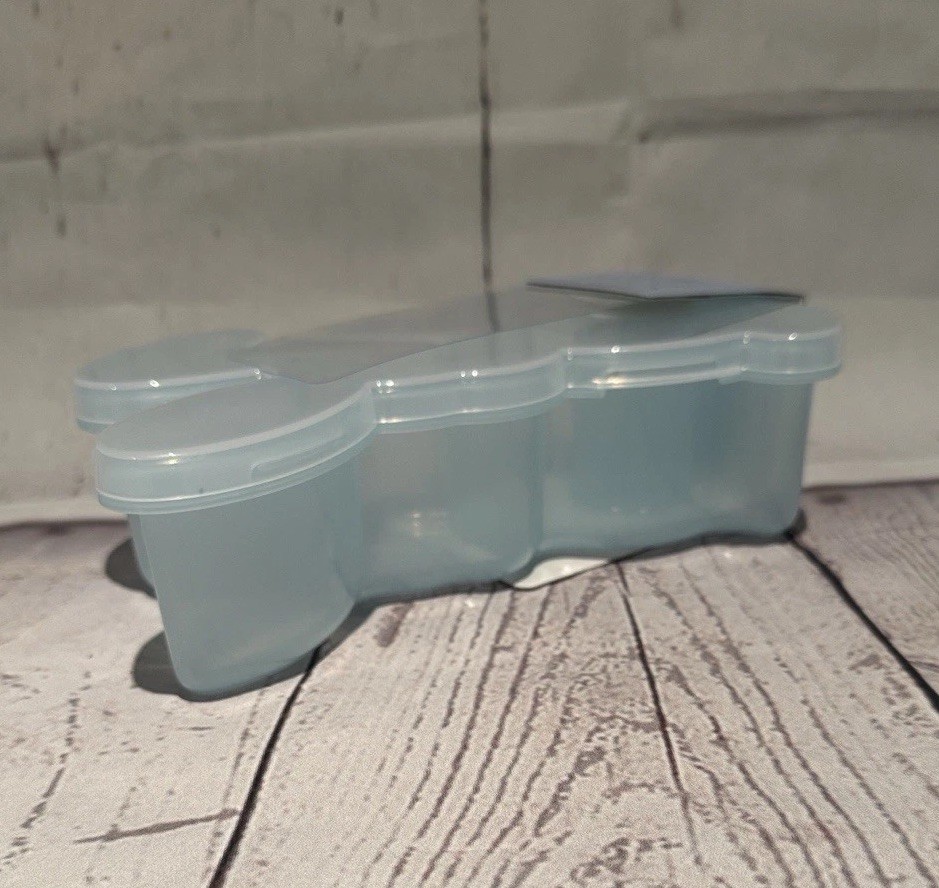 NWT Cook With Color Bunny Snack Box Container