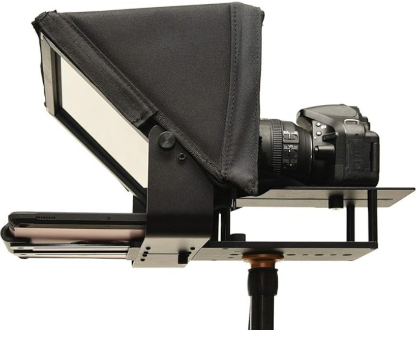 Glide Gear TMP100 Tablet/Smartphone Teleprompter – NEW Open Box w/ Case