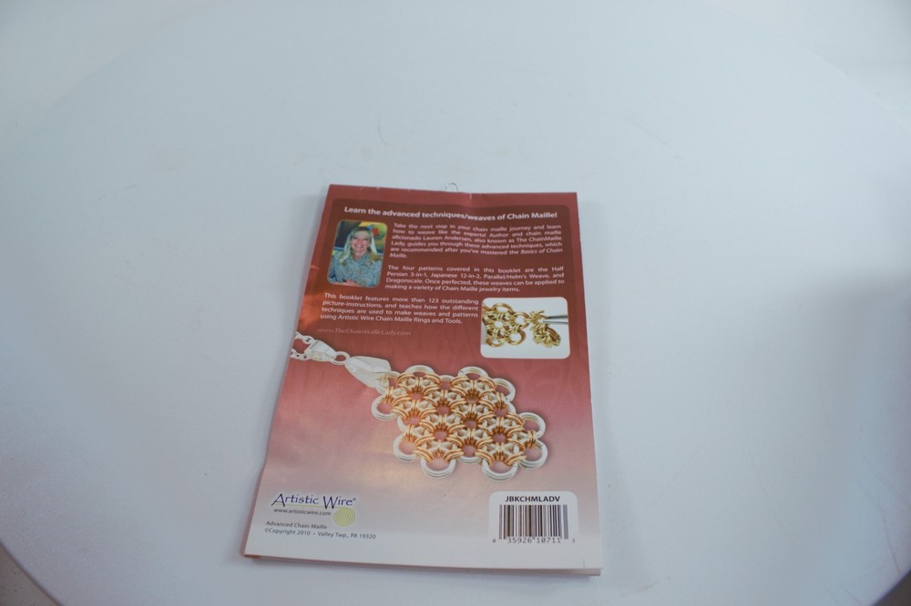 Artistic Wire® Advanced Chain Maille Booklet by Lauren Andersen