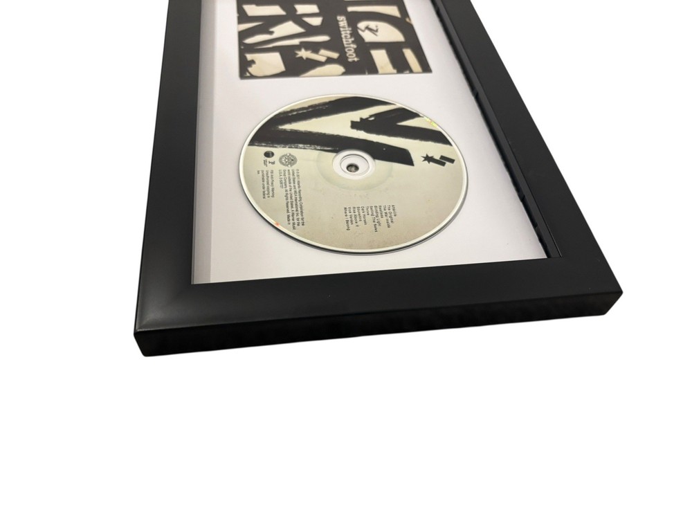 JON FOREMAN SWITCHFOOT SIGNED AUTOGRAPH VICE VERSES FRAMED & MATTED CD w/ PROOF
