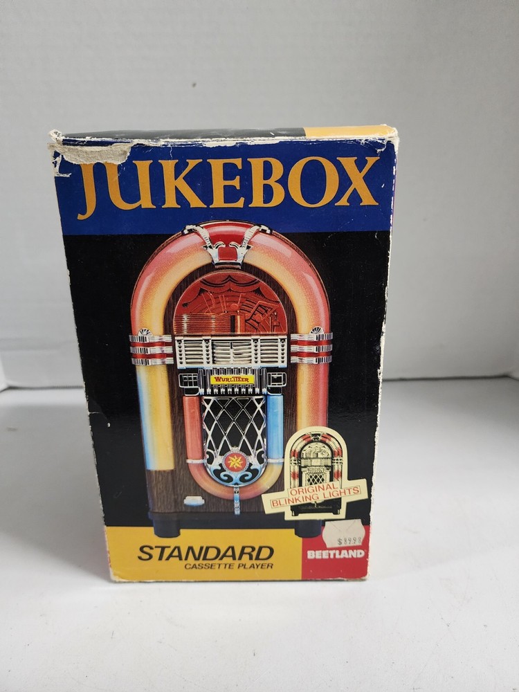 Vintage 1986 Beetland Jukebox Cassette Player