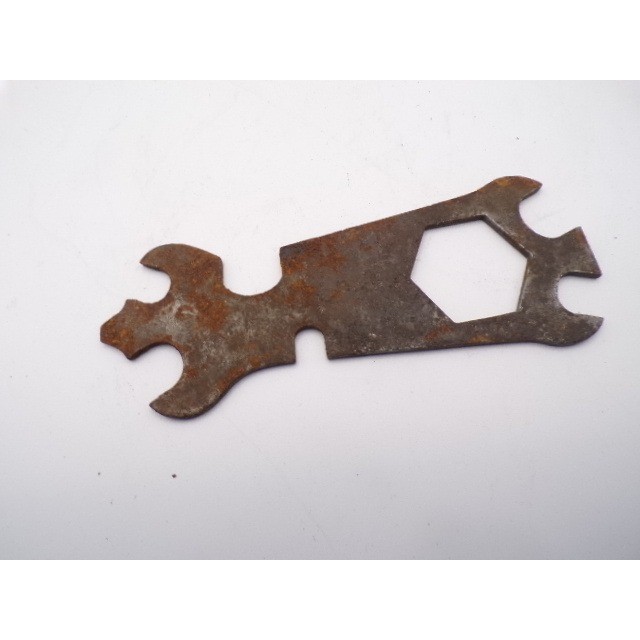 Vintage Maytag Multi Tool Wrench Hexagon Spanner Rusty Metal Repair Tool