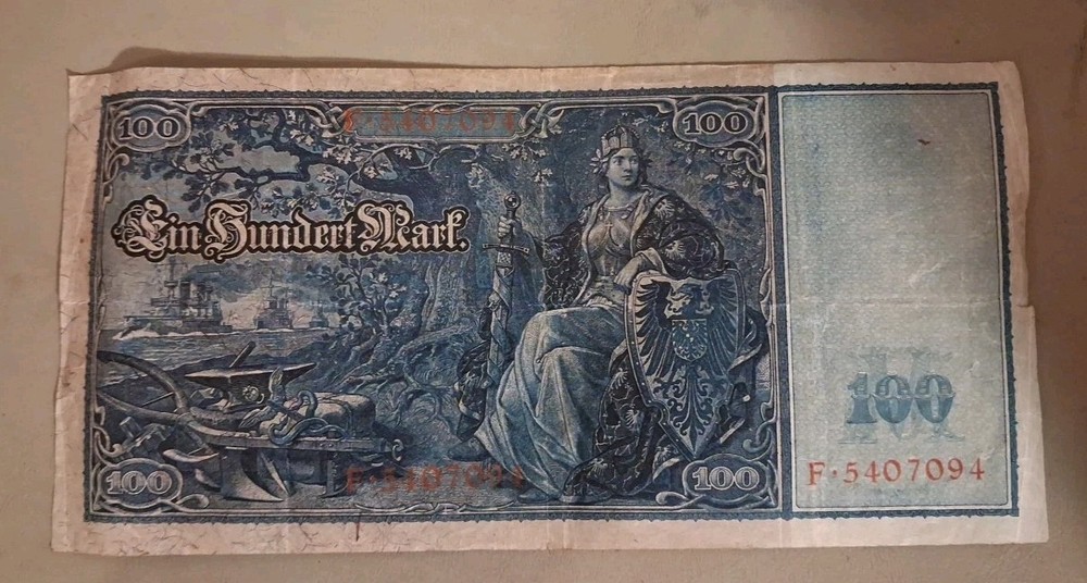 1910 Germany 100 Mark Note