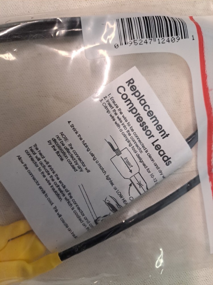 Lot of 5 DiversiTech CC33 Replacement Compressor Leads NEW