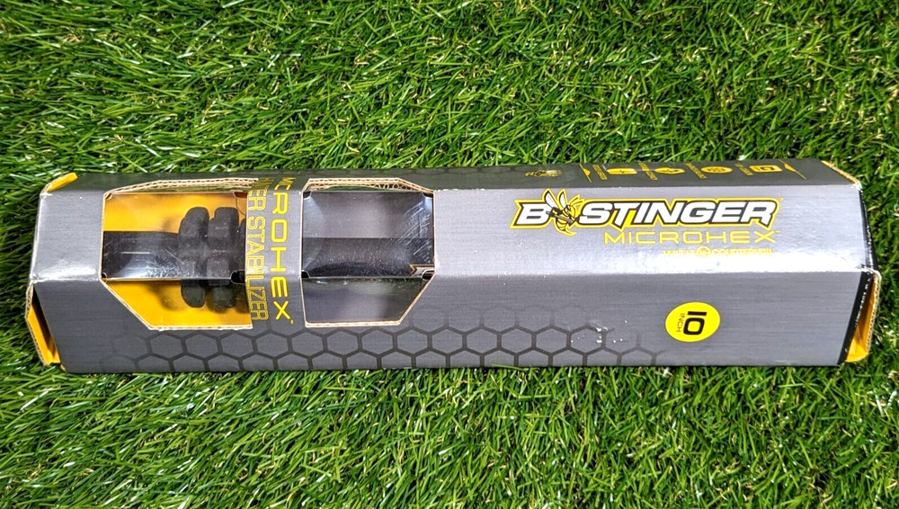 **NEW**  Bee Stinger MHX10MB MicroHex Stabilizer - Matte Black