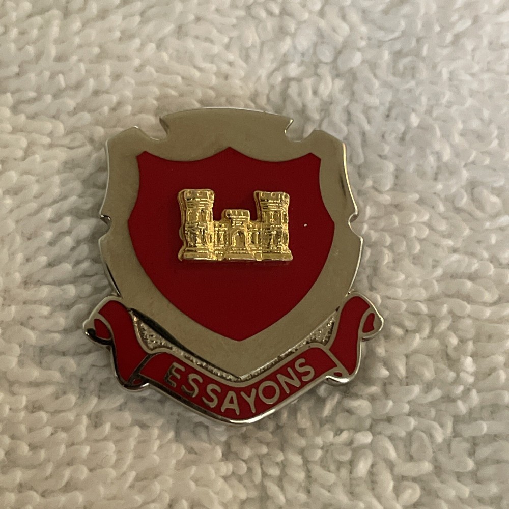 No-Shine (NS-TR105) Engineer Regiment Tie Tac