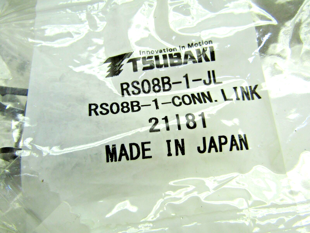 (4 Pack) Tsubaki RS08B-1 / 08B-1 Roller Chain Offset Link