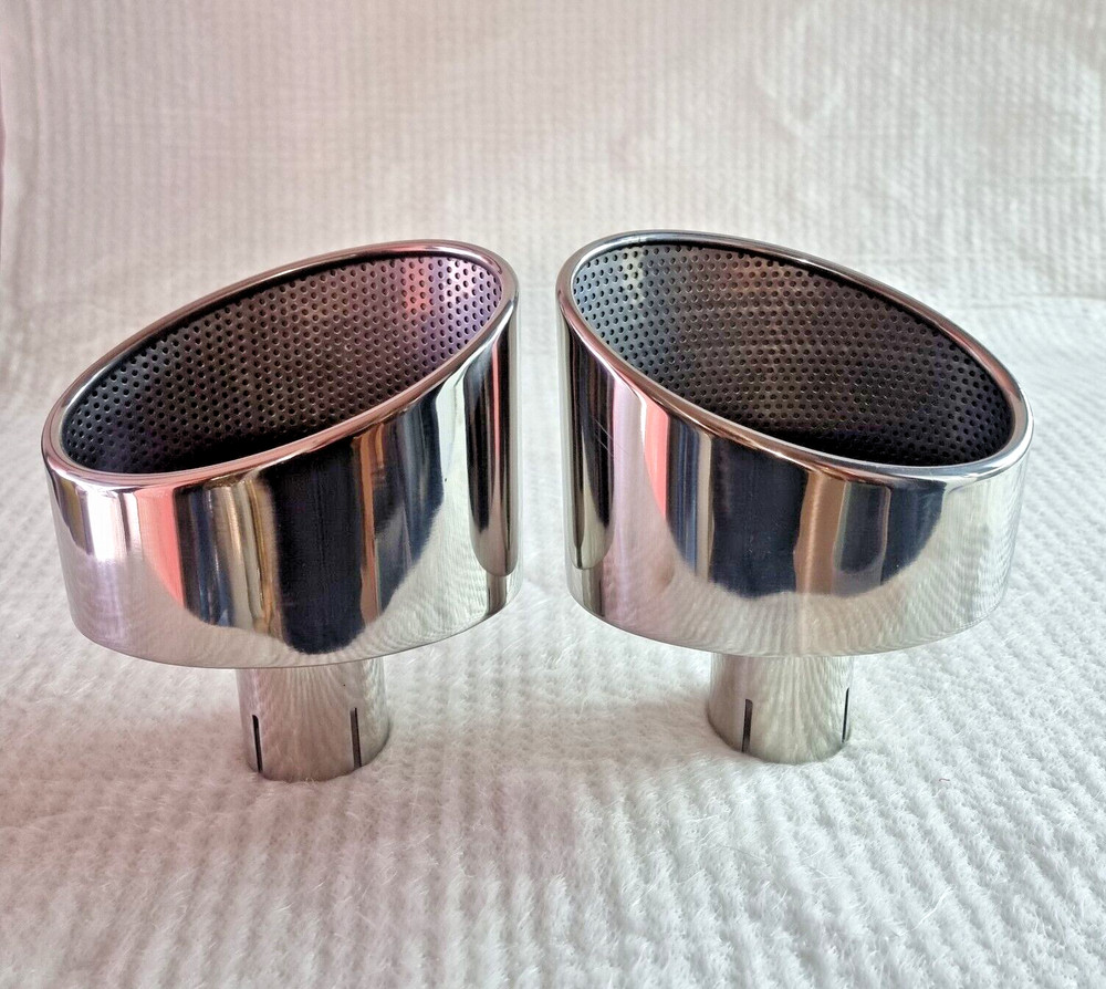 Large Audi RS6 RS7 RS5 RS4 RS3 Conversion kit Trims Style Exhaust tailpipe TIPS