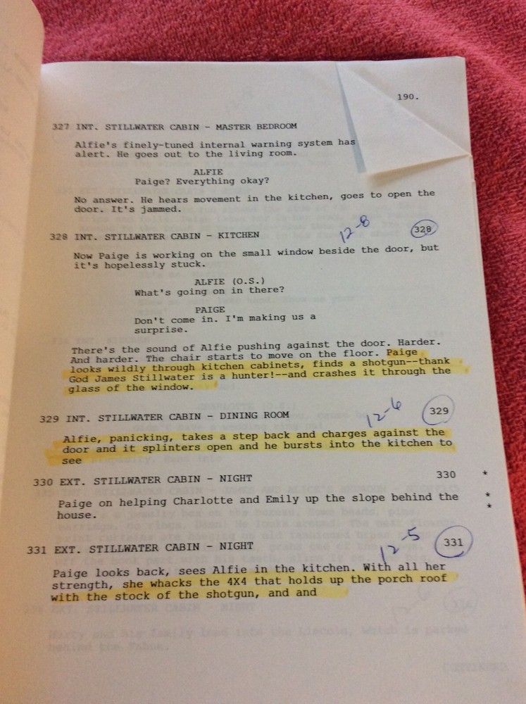ORIGINAL SCRIPT DEAN KOONTZ'S MR. MURDER PART TWO 1997 TOLKIN STEPHEN BALDWIN