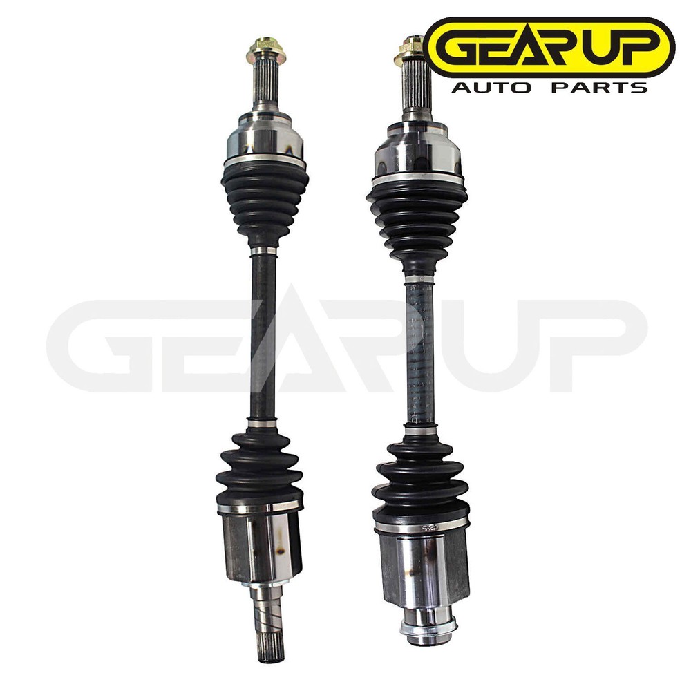 Front Pair CV Axle Joint Shaft Assembly for 2007-2013 Mazda 3 Automatic Trans