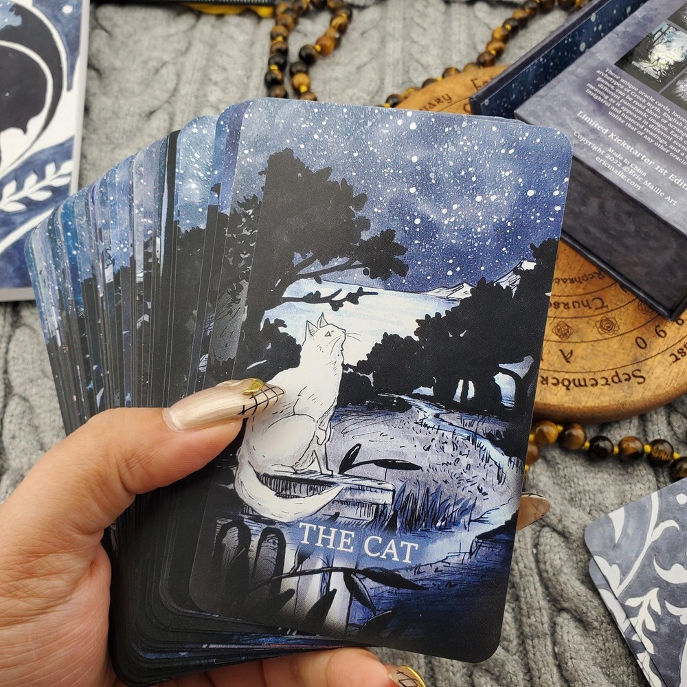 The Endless Oracle Eric Maille 53 Card Oracle Deck Kickstarter Edition USED