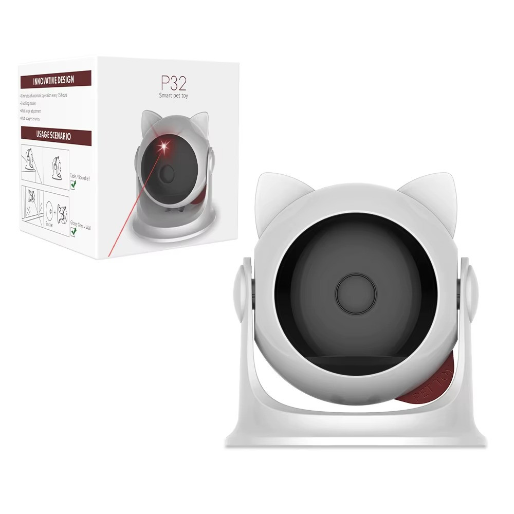 Automatic Cat Laser Toy Interactive Light Chaser for Pets