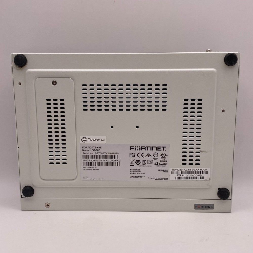 Fortinet FortiGate 60E Firewall