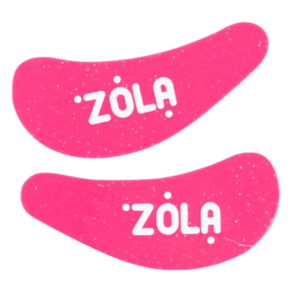 ZOLA Multiuse silicone patches for eyes (1 pair) (Raspberry)