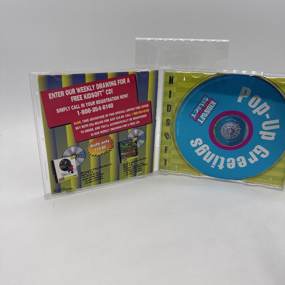 Pop-Up Greetings | Make Great 3-D Cards PC MAC Program on CD-ROM Game
