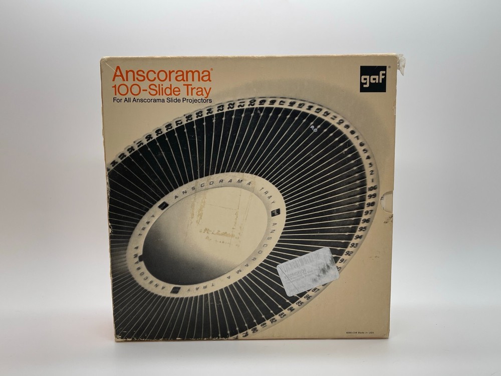 Gaf Anscorama 100 Slide Tray Preowned
