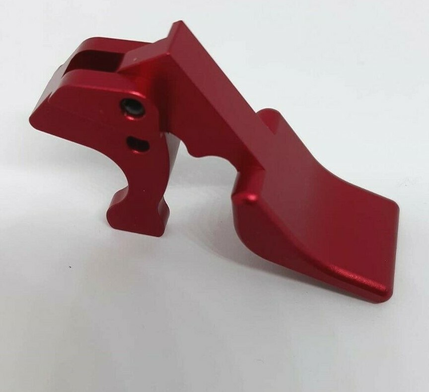 "Rapid Fire" RedExtended Mag Release (Dual Action Pull or Push)**