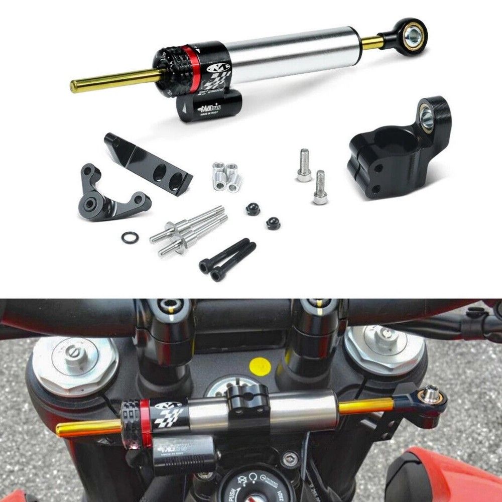 Steering Stabilizer Damper Mount Bracket Fit For Ducati Hyperstrada 821 939 SP