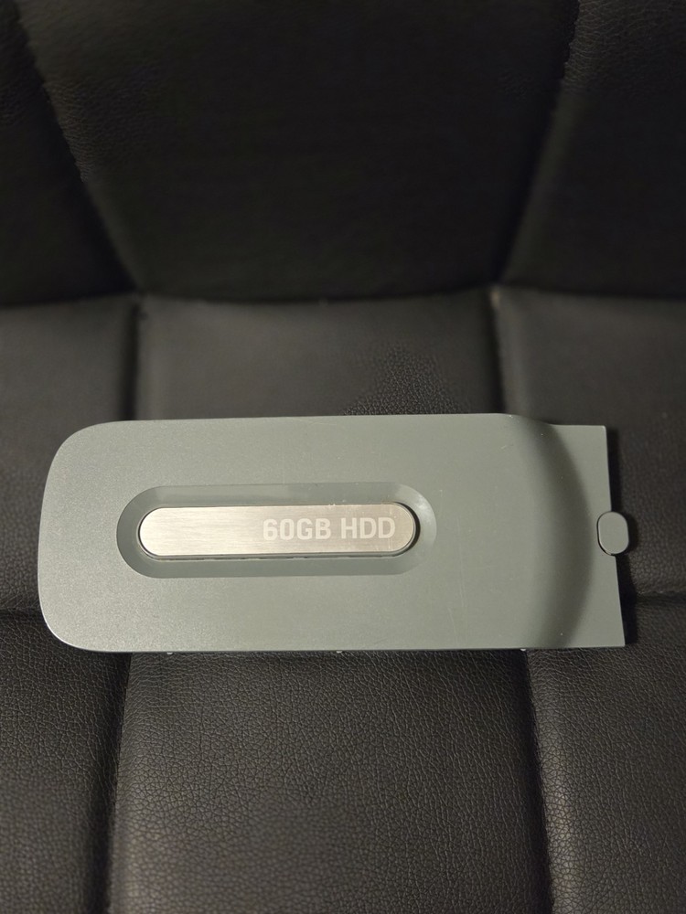Microsoft Xbox 360 60GB Gray External Hard Drive Console Accessory