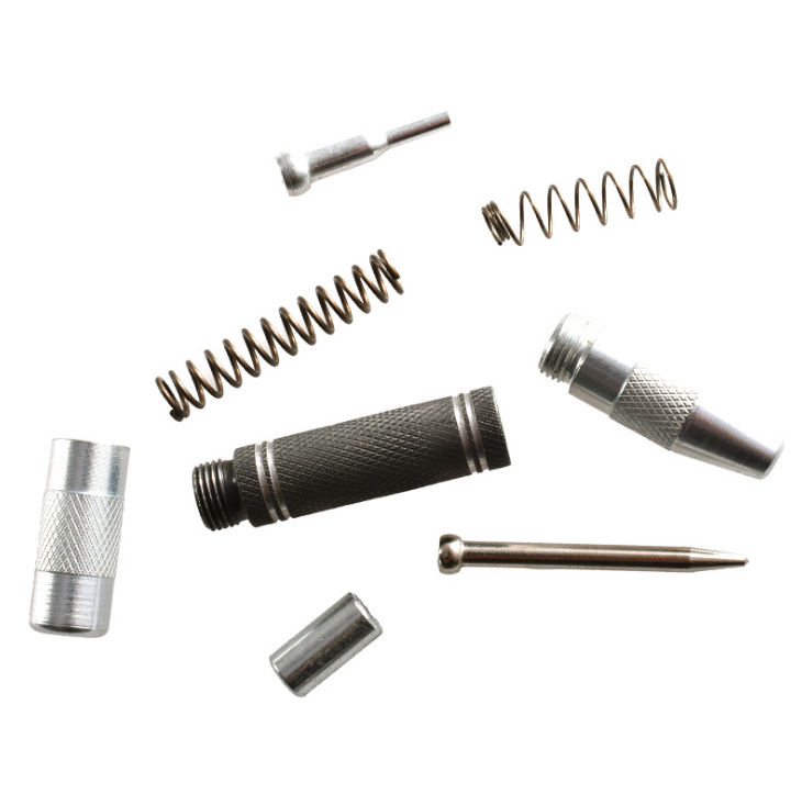 3pcs Automatic Center Punch Locator Adjustable Spring Loaded Window Breaker Tool