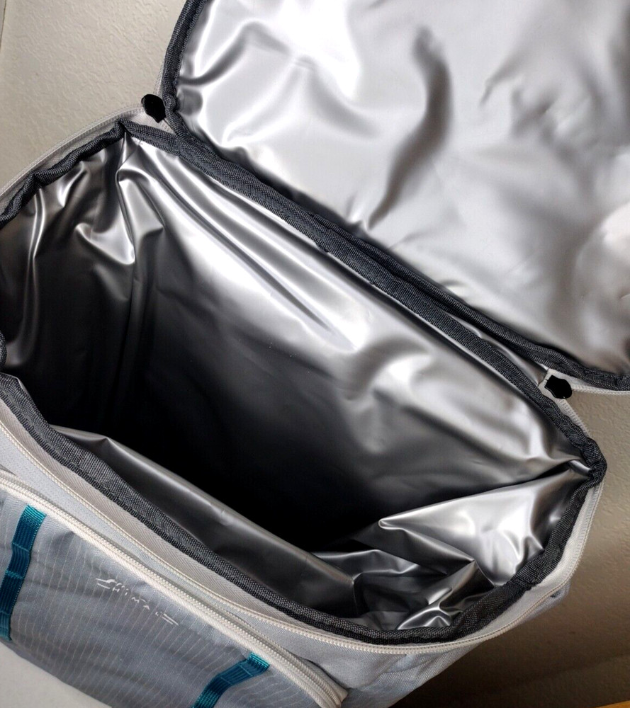 HIMAL Backpack Cooler Insulated Lining Multi Pockets Lightweight Blue-Gray 16"