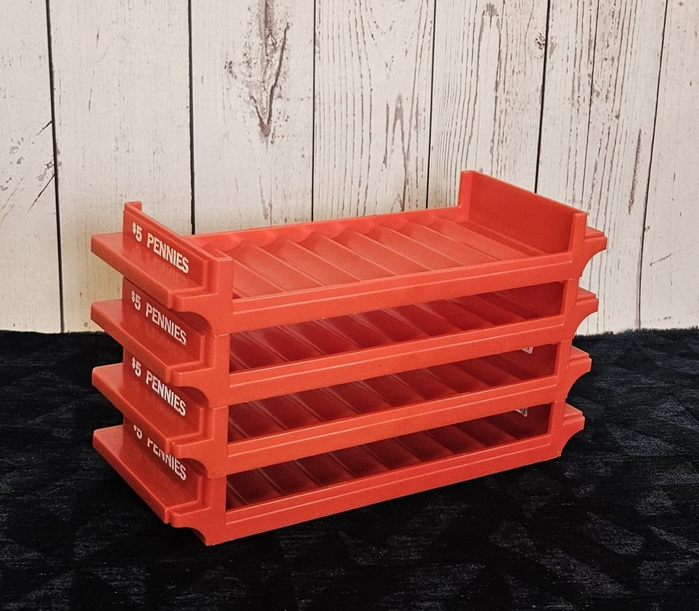4 Coin Counter Tray Holder