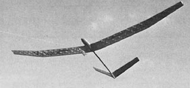 Eclipse Sailplane 180" Wingspan RC Model Airplane Printed Plans &Templates