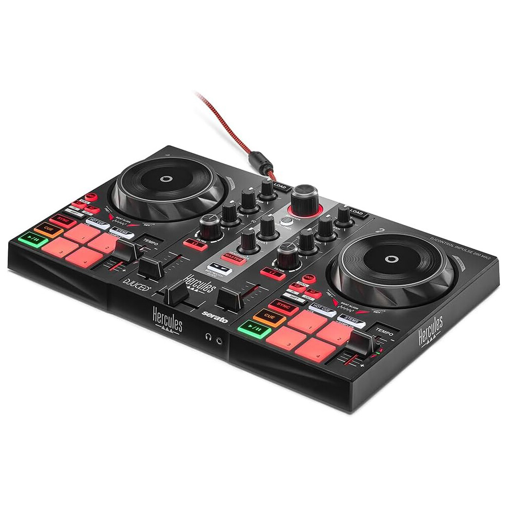 Hercules DJControl Inpulse 200 MK2 - Compact DJ Controller