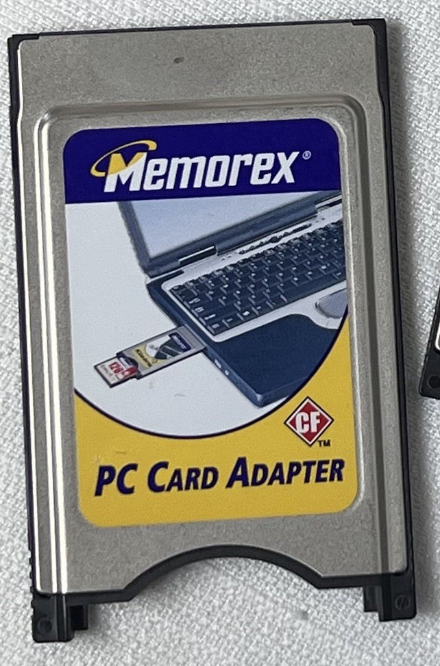 Memorex CF to PC Card Adapter Compact Flash
