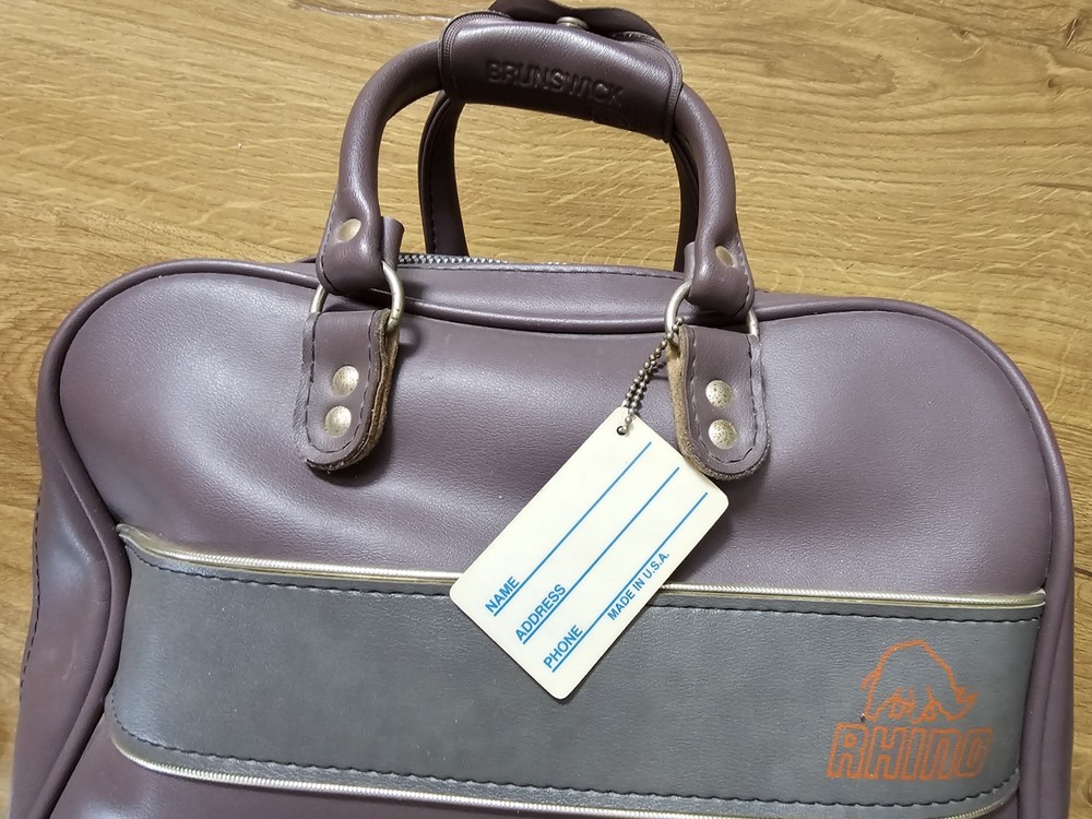 Vintage Brunswick Bowling Ball Bag