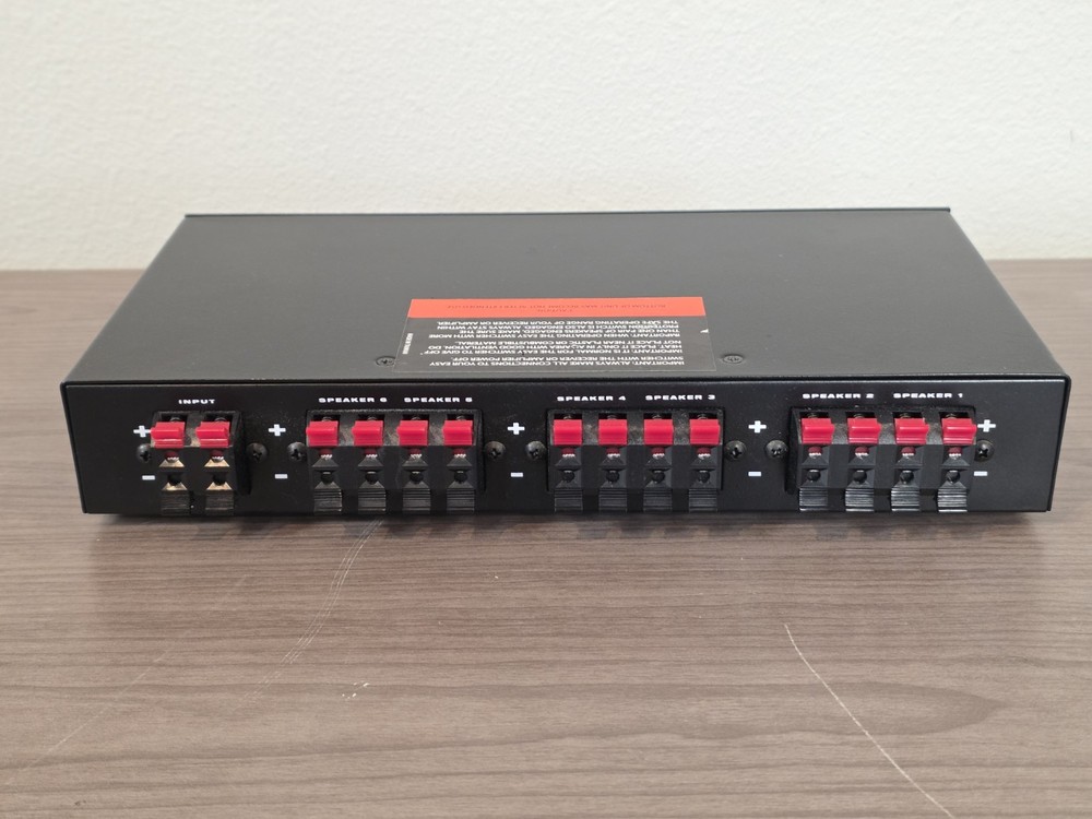 Sonance SS6 - 6 Pair Stereo Speaker Selector - TESTED