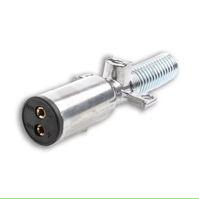 Phillips Vertical Dual Pole Auxiliary Plug W/ CABLE GUARD - 4GA - PAIR