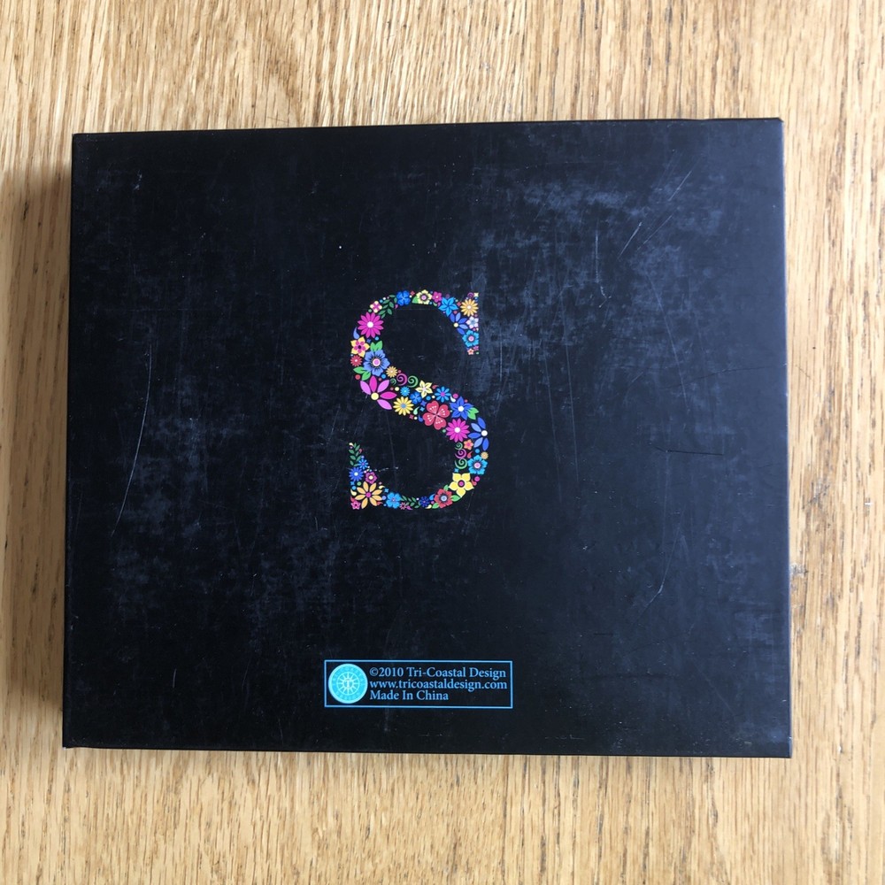 WEEKLY ORGANIZER STATIONERY NOTE PAD BOOK UNDATED STICKY NOTES “S”MONOGRAM