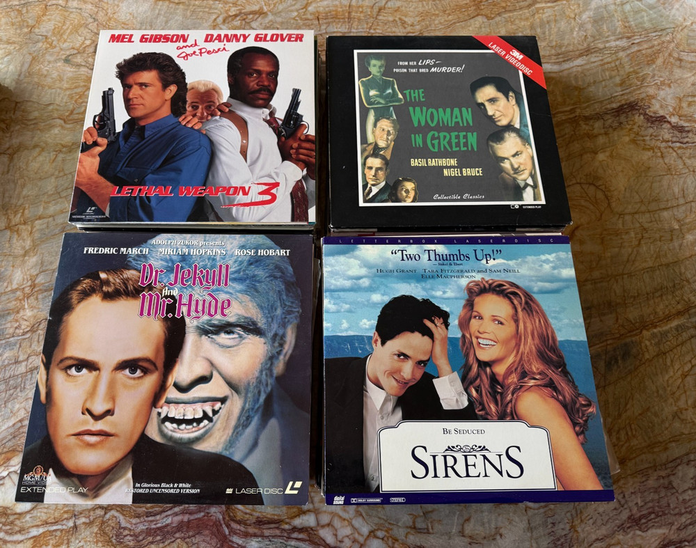 !!! PICK AND CHOOSE LASER DISC LOT !!! (READ DESCRIPTION!!)