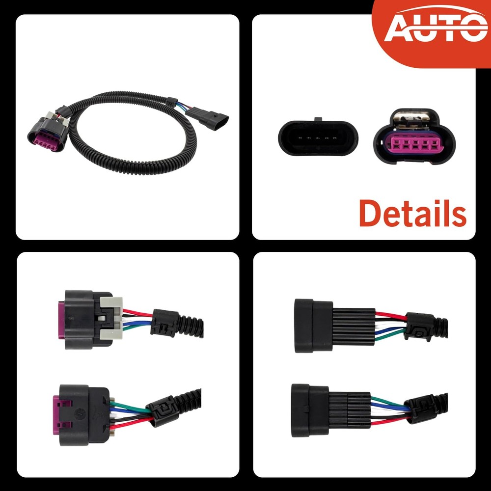 5 Wire Mass Air Flow MAF Harness Extension Sensor Connector Fits LS2 LS1 V8